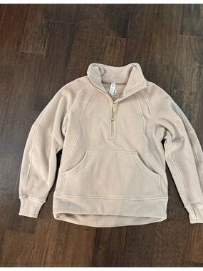 Lululemon Scuba Tumbled Fleece Half Zip size XS/S